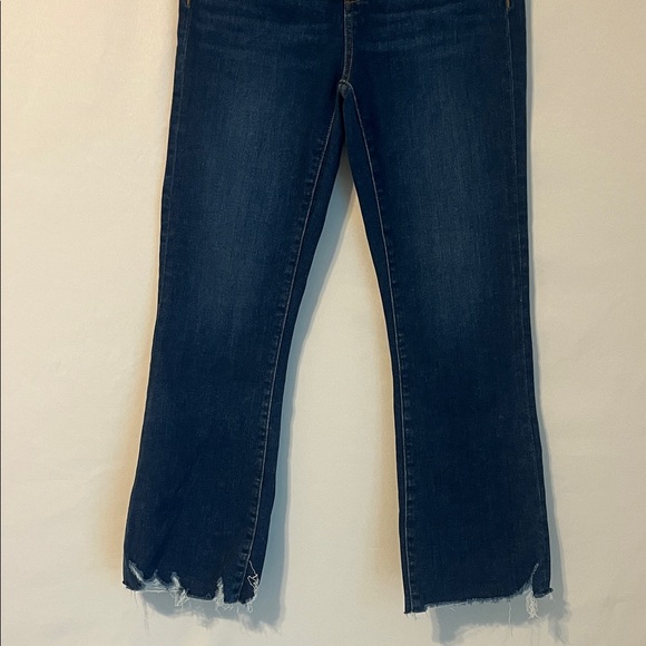 LOFT High Rise The Kick Crop Medium Wash Jeans - Picture 3 of 6